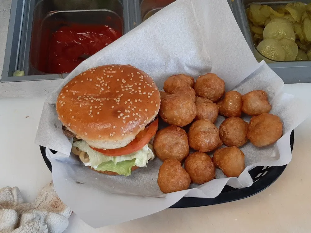 Cheese Burger dlx with Mushrooms