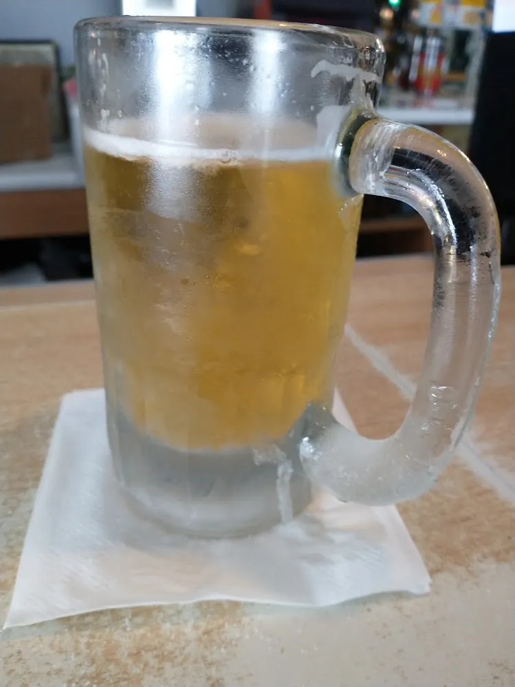 Ice Cold Beer in a Frosty Mug Coors Light
